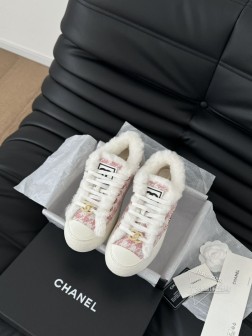 Chanel 24P新款大头饼干鞋原版开发 顶级版本鞋面正品一致 内里羊皮TPU大底 非普通版本橡胶 939