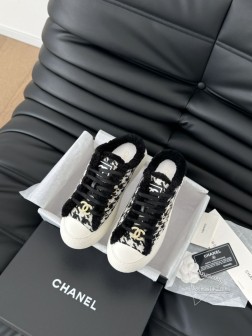 Chanel 24P新款大头饼干鞋原版开发 顶级版本鞋面正品一致 内里羊皮TPU大底 非普通版本橡胶 943