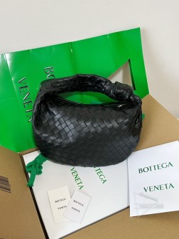 BV Jodie 打结包 teen 黑银小号 高仿材质