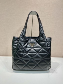 Prada 1BG449 新款流浪包 大购物袋 进口羊皮 材质柔软 尺寸