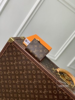 LV M11380 Portefeuil Lisa 彩色皮革衬里 Monogram帆布 顶级A货