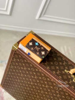 LV M83337 Tyler联名口袋钱夹 Monogram Craggy帆布+牛皮革