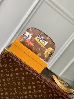 LV M83597 Pochette Cosmetic PM Monogram帆布基本商品顶级复刻