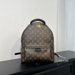 Louis Vuitton 41561 PALM SPRINGS经典老花背包，顶级A货