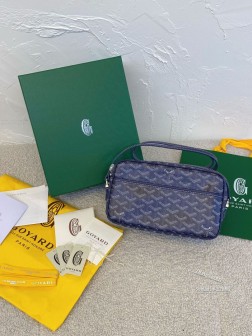 GOYARD 深蓝色相机包 A货 男包 轻便设计