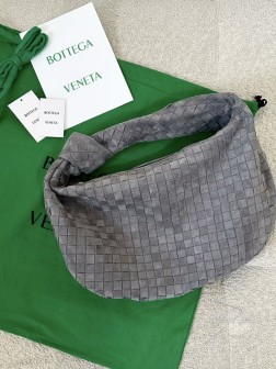 BV Jodie 打结包 Small 中号 麂皮灰