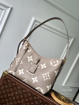 LV M46288 CarryAll小号手袋 Monogram Empreinte皮革
