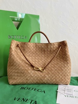 BV andiamo 大号麂皮浅棕包