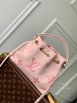LV M46492 Dégradé 系列 粉色丝印 Summer Bundle 手袋 - Monogram 复刻