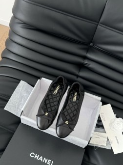 Chanel 小香25C新品蝴蝶结单鞋系列原版11复刻 经典中的经典无论搭配裤装还是裙装都是完美小圆 648