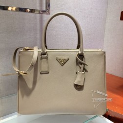 Prada 1BA274 Galleria 手袋 进口十字纹牛皮 顶级拉丝五金 高仿