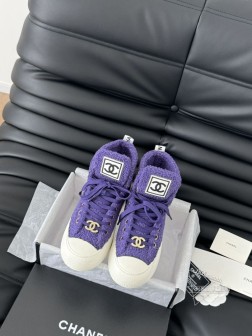 Chanel 24P新款大头饼干鞋原版开发 顶级版本鞋面正品一致 内里羊皮TPU大底 非普通版本橡胶 1187