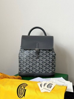 GOYARD alpin迷你双肩包 背包 灰色 顶级A货