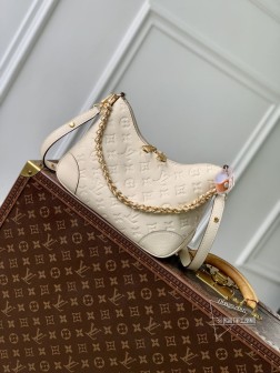 LV M12930 Boulogne 手袋 Monogram Empreinte 皮革顶级复刻