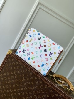 LV M13746 村上隆 Monogram帆布化妆盒 高仿