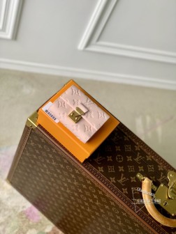 LV M82926 Métis 短款钱包 全皮 裸粉色 Monogram Empreinte