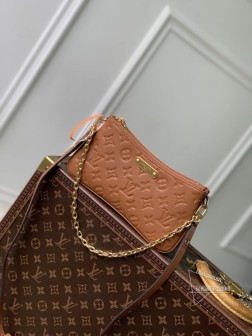 LV M11916 Liv 手袋 Monogram Empreinte 皮革 金色金属饰件