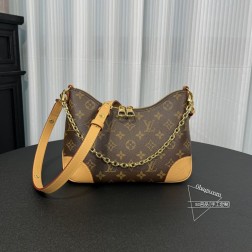 Louis Vuitton 45832 全钢牛角包 - 高硬度金属五金，耐磨持久