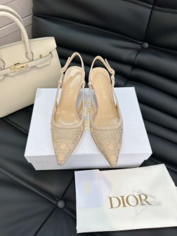Dior 2025 |新品网钻高跟鞋 水晶仙女鞋浪漫顶配网面烫钻鞋面覆上渐变闪钻 从足尖绽放迷人光彩 397