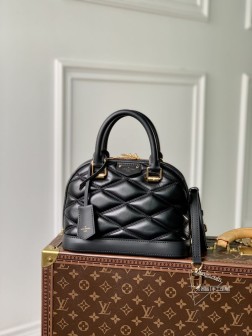 LV M23666 黑色羊皮革 Alma BB 手袋,Nicolas Ghesquière设计