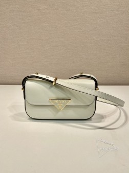 Prada普拉达 1BD339 单肩包 小牛皮/羊皮材质 尺寸
