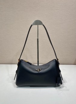 Prada普拉达 Aimee腋下包 1BC229 小号 皮革 Hobo包 图片