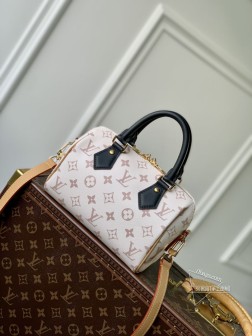 LV M46906 M46234 Speedy枕头包 M45957 SPEEDY BANDOULIèRE 20 复刻