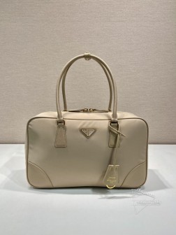 Prada普拉达 1BB114 中古包 大号 再生尼龙+Saffiano皮革 代购