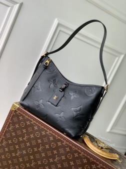 LV M46288 CarryAll小号手袋 Monogram Empreinte压纹皮革