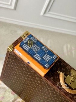 LV N40675 达米耶·遗产帆布 Zippy Wallet Vertical