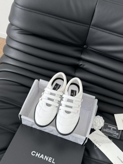 Chanel 24A小香最新菱格棒球鞋运动鞋!鞋面原版小羊皮菱格车线工艺,贵气十足的棒球鞋,脚感非常 989