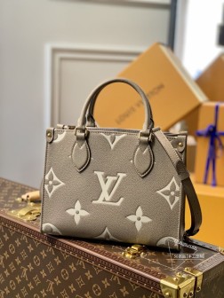 LV M45659 Onthego 小号手袋 灰色 Tote 包