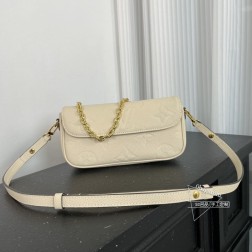 LV 81911 Ivy 手袋肩带调节斜挎腋下金属链条 23×12×4cm