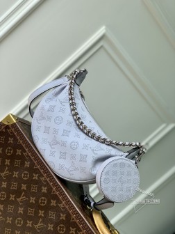 LV M22959 Baia 小号手袋 紫色 Mahina 系列 牛皮革