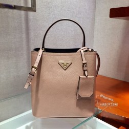 Prada普拉达 1BA212 进口Saffiano皮革 拆卸肩带 皮革铭牌 金属徽标 一比一