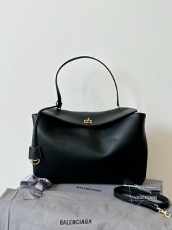 Balenciaga Rodeo 黑金大号 大尺寸皮革包