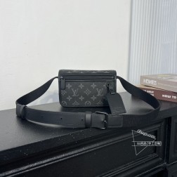 LV 12599 Bosphore 时尚潮男背包，顶级A货，尺寸18×12