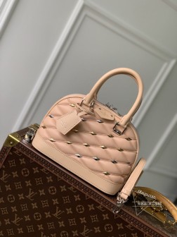 LV M24153 Alma BB 手袋 菱纹羊皮革 复刻顶级 设计精致