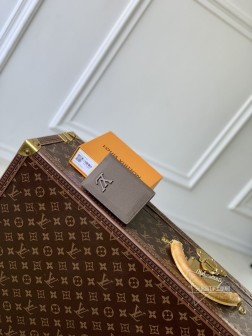 LV M11490 男士磨卡棕小牛皮卡包 全新 Aerogram 口袋钱夹