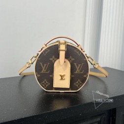 Louis Vuitton 44699 43520 Mini Boite Chapeau 小圆饼 皮质