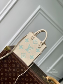 LV M69442 抹茶绿 Petit Sac Plat 手袋 Epi 皮革 高仿