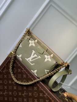 LV M80399 Multi Pochette Accessoires 手袋 Monogram Empreinte 牛顶级A货