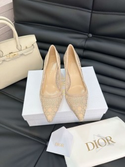 Dior 2025 |新品网钻高跟鞋 水晶仙女鞋浪漫顶配网面烫钻鞋面覆上渐变闪钻 从足尖绽放迷人光彩 395