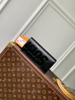 LV M67541 黑色 Supreme 长方形芯片版,Louis Vu 高仿