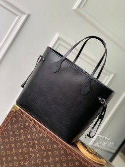 LV M11930 Neverfull MM 黑色手挽袋 经典设计皮具