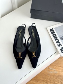 顶级品质圣罗兰ysl 2024春夏新品绝美 精致 优雅 性感尤物YSL上脚超好看哦鞋跟是重新开模定制 385