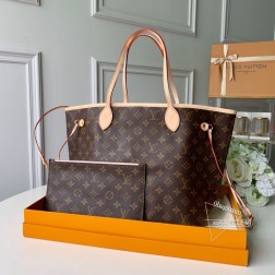 LV 50366 Neverfull 购物袋 尺寸32x29x17 新款 全新手袋