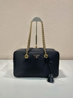 Prada普拉达 1BB114A 大号中古包 再生尼龙/小牛皮 图片