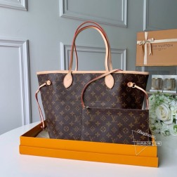 LV 40995 Neverfull 经典购物袋 尺寸32x29x17 全新演绎