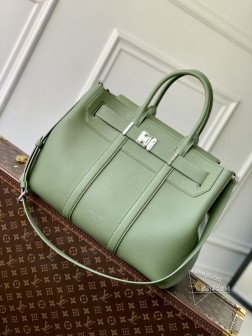 LV M23154 Georges Tote 手袋 绿色 Cuir M 商务佳选